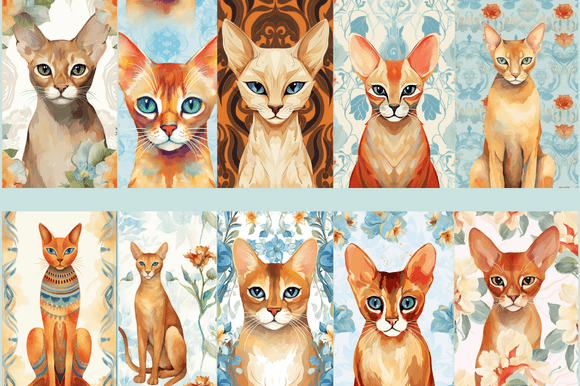 Abyssinian Patterns for Creative Projects