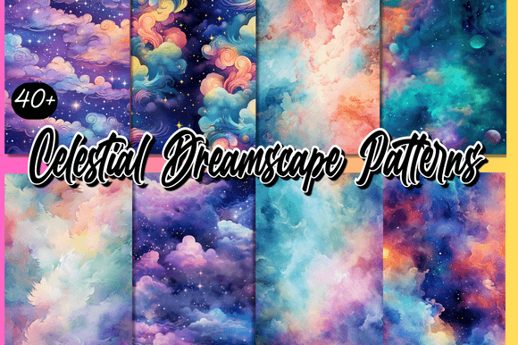 Celestial Dreamscape Patterns: A Guide to Digital Art for Creative Projects