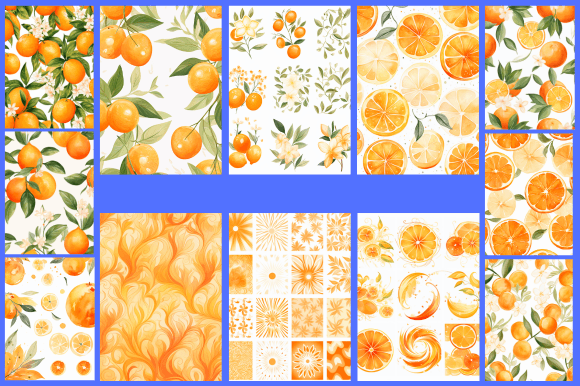 Orange Patterns: A Vibrant Addition to Your Creative Toolkit