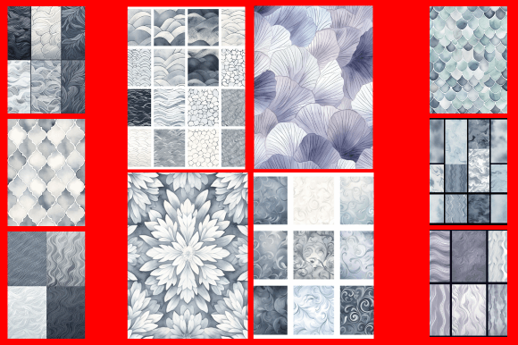 Slate Gray Patterns: A Versatile Design Resource for Creative Projects